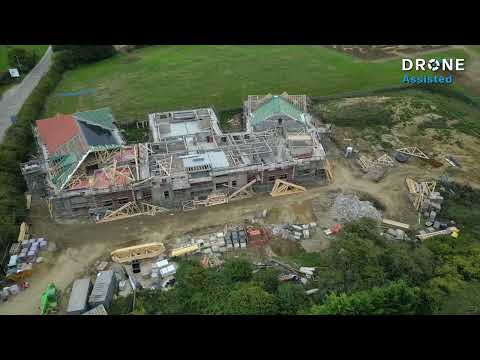 Property Construction Drone Filming | Drone Assisted