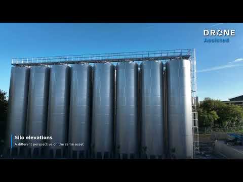 Roof & Industrial Drone Inspection Imagery | Drone Assisted