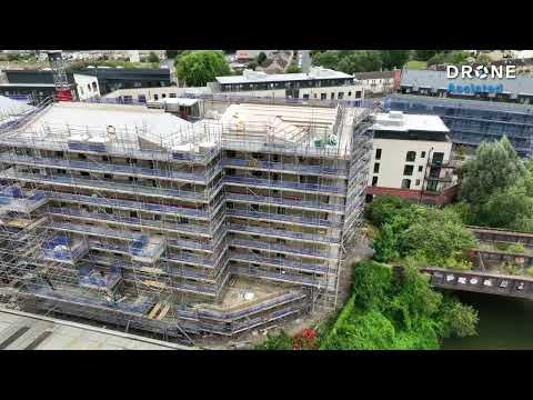 Construction Progress Drone Footage | Drone Assisted